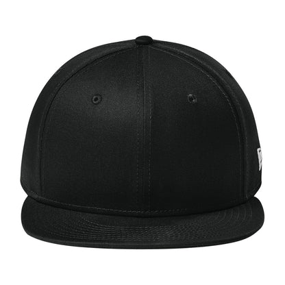 Custom - New Era NE400 9FIFTY Flat Bill Snapback - Black