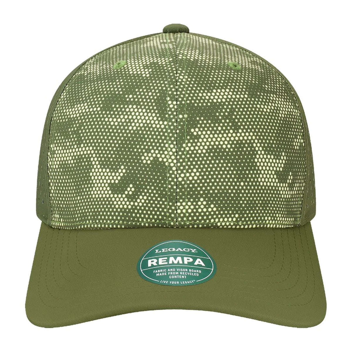 Custom - Legacy REMPA Reclaim Mid-Pro Trucker - Army Camo Dots