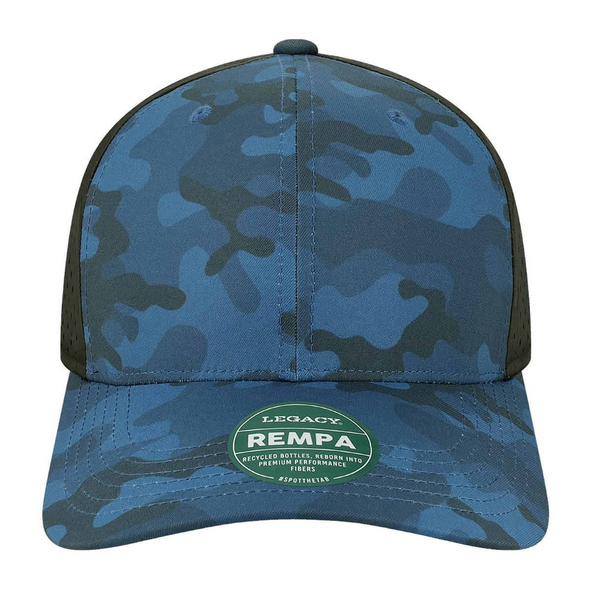 Custom - Legacy REMPA Reclaim Mid-Pro Trucker - Blue Camo/Black